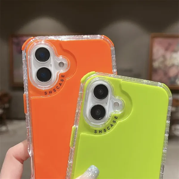 Protección confiable y elegante con este case transparente.